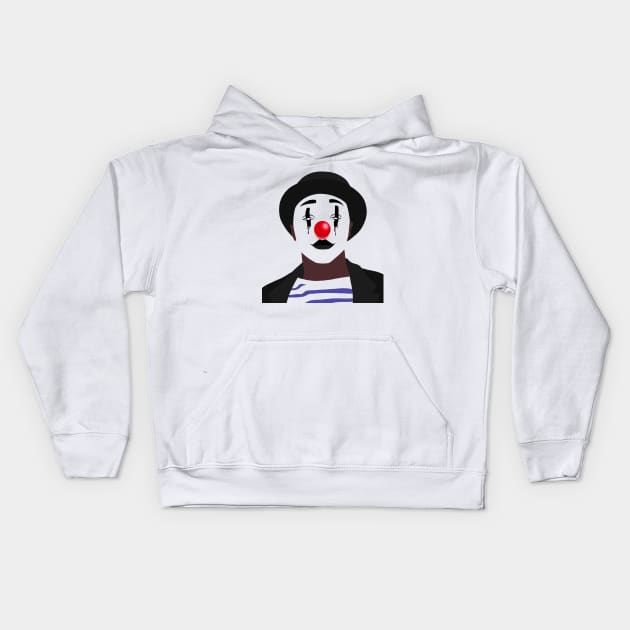 Soprano Clown Kids Hoodie by TheTigrou78